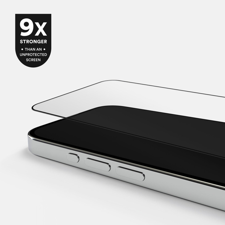 BodyGuardz Pure 3 Matte Glass Compatible with iPhone 16 Pro Max Screen Protector - Durable Anti-Glare Tempered Glass, Edge-to-Edge - Easy Install - C