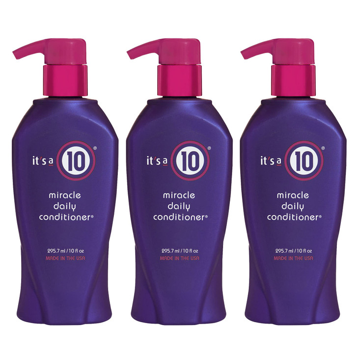 ITS A 10 by It's a 10 MIRACLE DAILY CONDITIONER 10 OZ ( Package Of 3 ) by ITS A 10