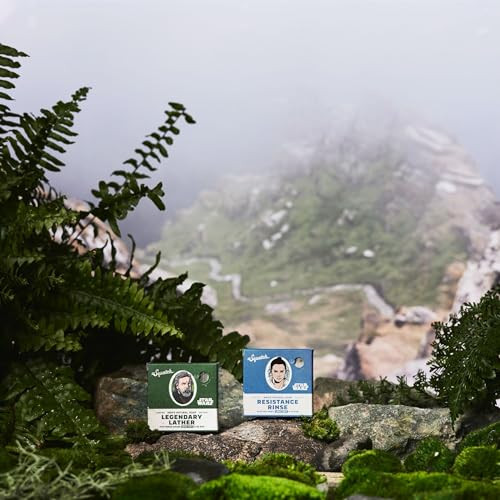 Dr. Squatch Star Wars Soap Collection Episode 1 with Collectors Box - Mens Natural 4 Pack Bundle - Star Wars Soap for Men