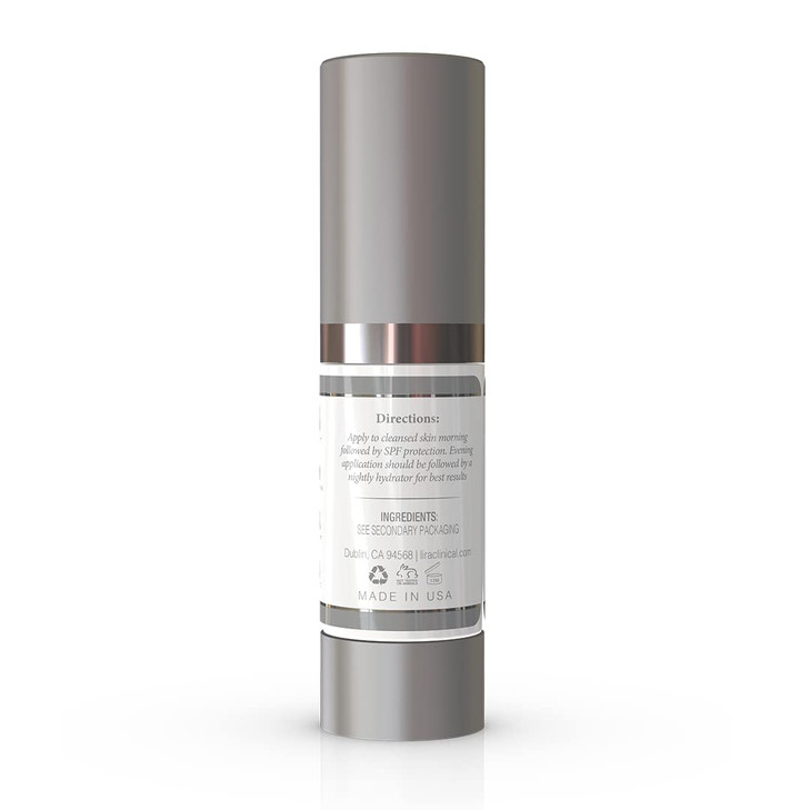 Lira Clinical PRO Lite Serum  Discoloration Correcting Face Serum for Women  Dark Spot Remover with Vitamin C & Hyaluronic Acid  Pore Tightening &