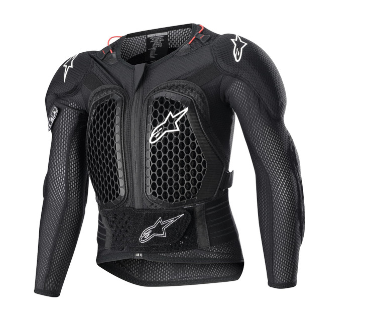Alpinestars Bionic Action V2 Protection Jacket, Lightweight Off-Road Body Armor, CE-Certified, L, Black