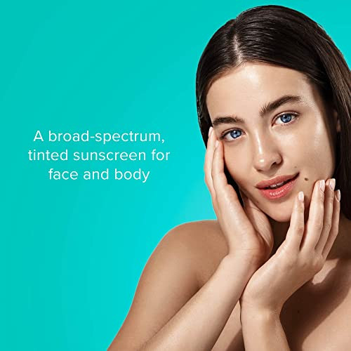 ClarityRx Physical Skin Defense Tinted Mineral SPF 50 Moisturizing Sunscreen, Natural Plant-Based Water-Resistant UV Protection with Zinc & Hyaluroni