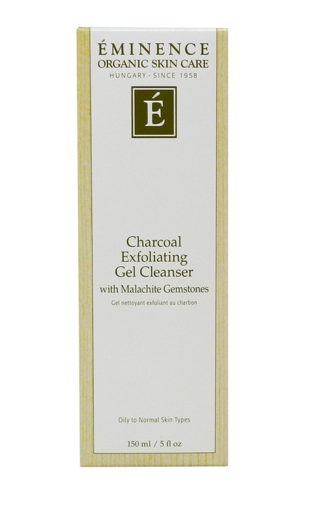 ÉMINENCE Charcoal Exfoliating Gel Cleanser, Unscented, 5 Oz