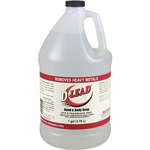 D-Lead Hand & Body Soap, Dye & Fragrance-Free, 1 Gallon, 4221ES-001
