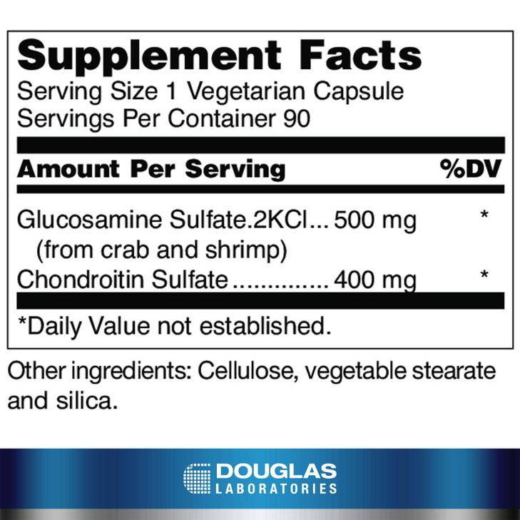Douglas Laboratories Glucosamine Plus Extra Strength | Supports Health of Connective Tissues and Joint Cartilage | 90 Capsules