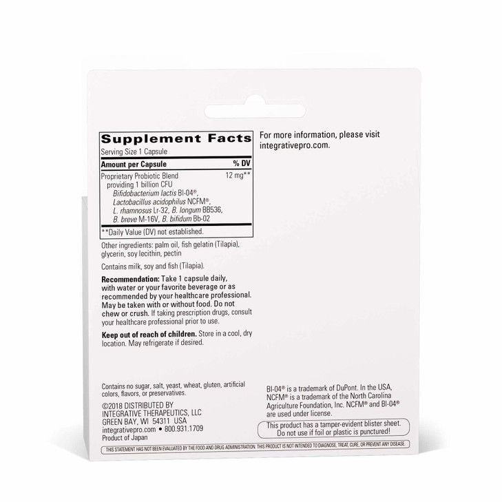 Integrative Therapeutics Pro-Flora Concentrate - Potent Supplement for Gastrointestinal Support*- Digestive & Intestinal Health Support* - Includes P