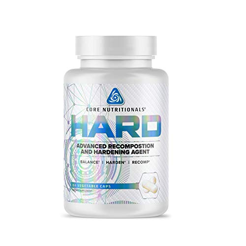 Core Nutritionals Hard Recomposition & Hardening Agent | Hormone Support, Cortisol Management, Fat Loss | with KSM-66, DIM, & L-Theanine | 84 Capsule