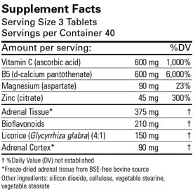 Karuna - AdrenaCort 120 tabs [Health and Beauty]