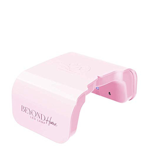 KIARA SKY UV Nail Lamp, LED Nail Lamp, Cordless & Rechargeable Nail Dryer Flash Cure UV Light for Gel Nail Polish - Beyond Home, Pink