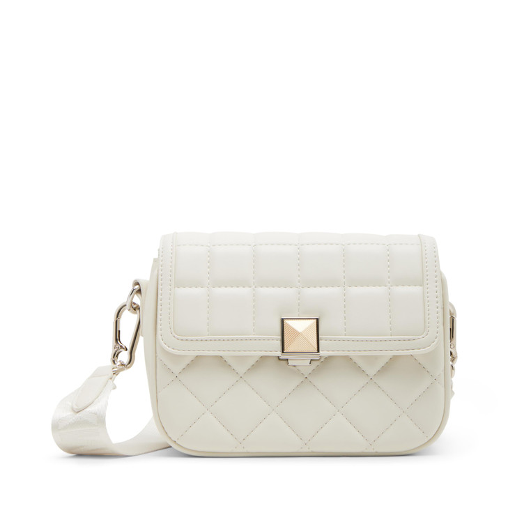 Steve Madden Carla Mixed Quilt Flap Crossbody