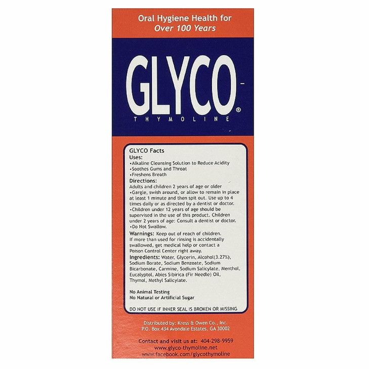Glyco-Thymoline Liquid 16oz  Pack of 3