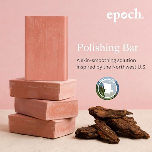 Nu Skin Epoch Polishing Bar | Ethnobotanical Skin Cleansing and Polishing Bar with Glacial Marine Mud | Discover the Tradition of Siskupas Bark from