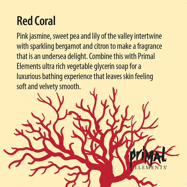 Primal Elements Red Coral Loaf Soap, 5.5 Pound