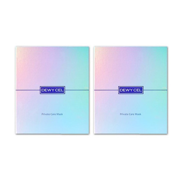 DEWYCEL Private Care Mask 1+1 (10EA) / premium facial mask / 3 step cell restoration mask