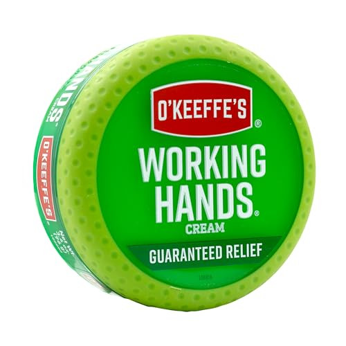 O'Keeffe's K0350002-5 Working Hands Hand Cream in Jar (5 Pack), 3.2 oz