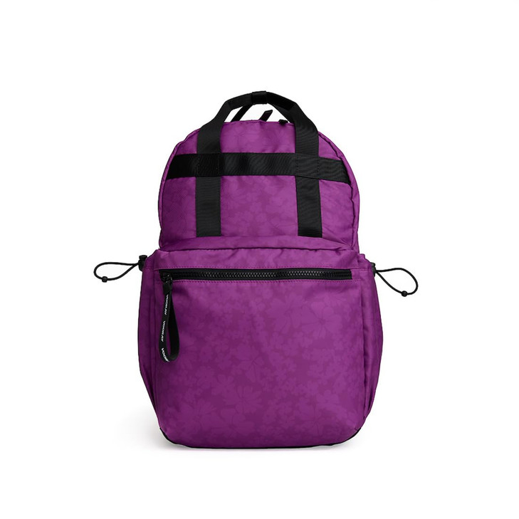 VOORAY 19L Katie Backpack, Large - Travel, Gym & Sports Backpack Wild Desert, Violet Floral