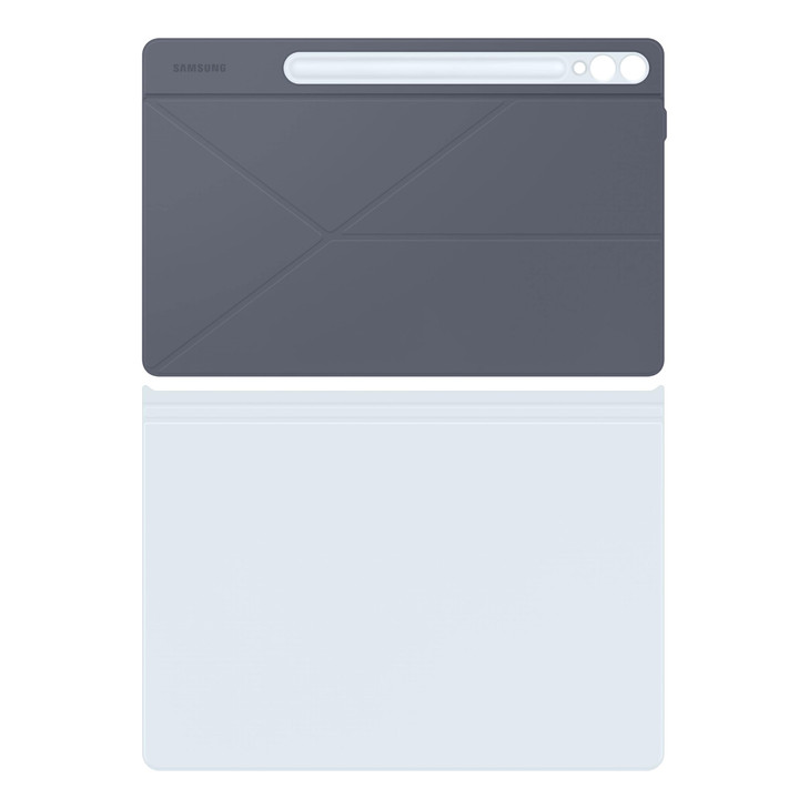 SAMSUNG Galaxy S10+ | Tab S9+ | S9FE+ Smart Book Cover, Tablet Protection Case, Portrait and Landscape Modes, Detachable Platform, Auto Screen On/Off