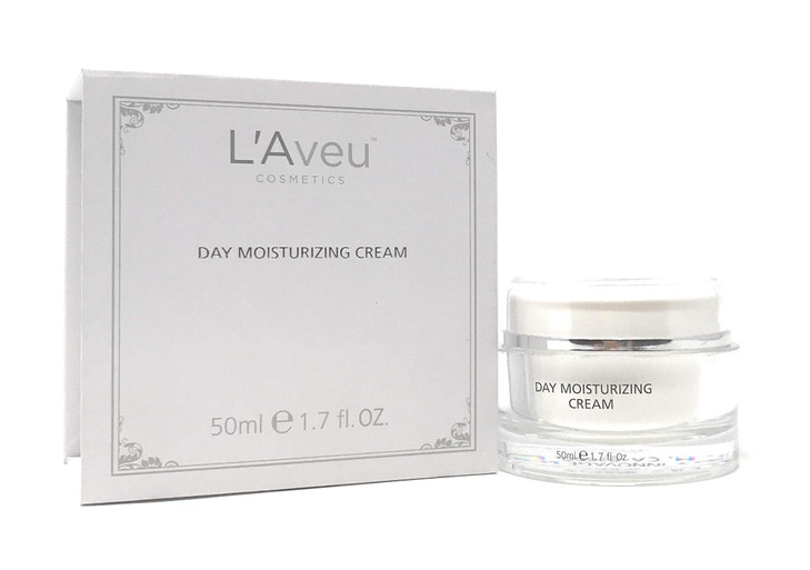 L'Aveu Day Moisturizing Cream - Anti-Aging Face Moisturizer with Dead Sea Salt & Water - Natural Hydrating Beauty Formula for Glowing Skin with Vitam