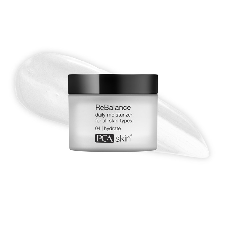 PCA SKIN ReBalance Sensitive Moisturizer for Face - ReBalance Daily Face Moisturizer, Creamy, 1.7 fl oz Jar