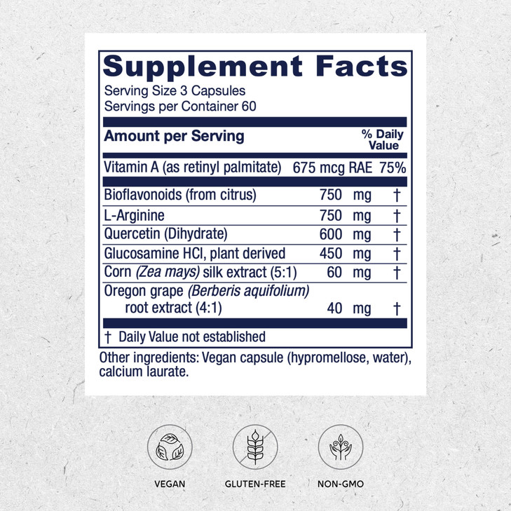 Vitanica Bladder Ease, Bladder Support, Vegan, 180 Capsules