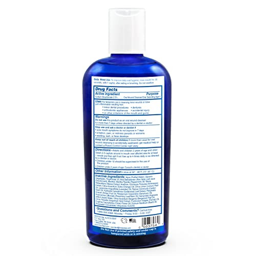 Eco-Dent Alcohol-Free Mouthwash, Mint - Ultimate Essential MouthCare, Oral Care Mouth Wash for Adults, Baking Soda Mouth Rinse with CoQ10/Herbs/Essen