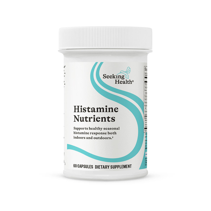 Seeking Health Histamine Nutrients - Seasonal Histamine Support Supplement with Vitamin B1, Zinc, & Vitamin B3 - Aids Histamine Response - 60 Capsule