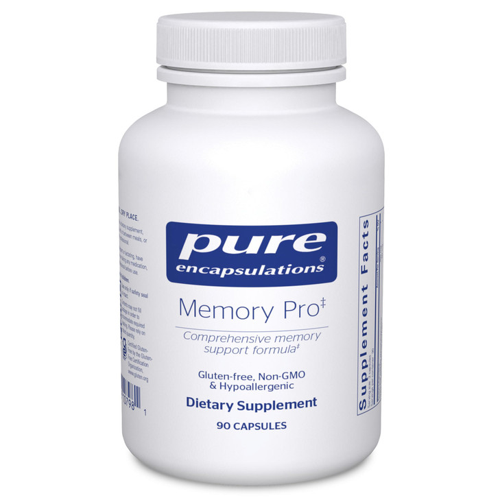 Pure Encapsulations Memory Pro | Comprehensive Memory Support Formula | 90 Capsules
