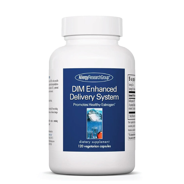 ARG DIM Enhanced Delivery System - Supports Estrogen Metabolism - Delivers 300 mg Bioavailable Diindolylmethane Complex - Vegetarian & Soy-Free - 30