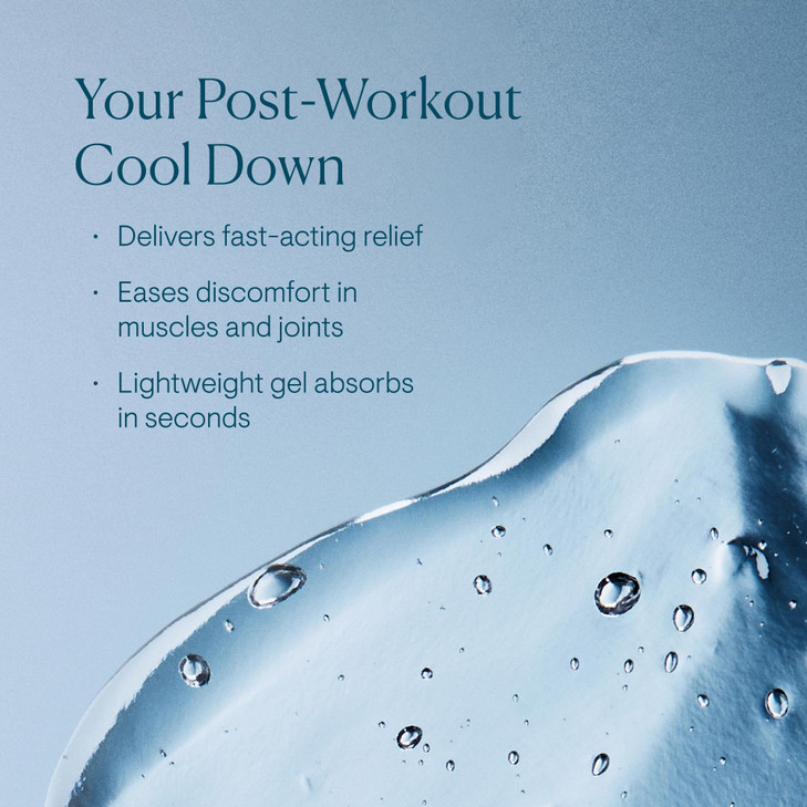 ELEMIS Instant Refreshing Gel 150ml, Cooling Gel with Menthol & Arnica to Relieve Aches & Tension