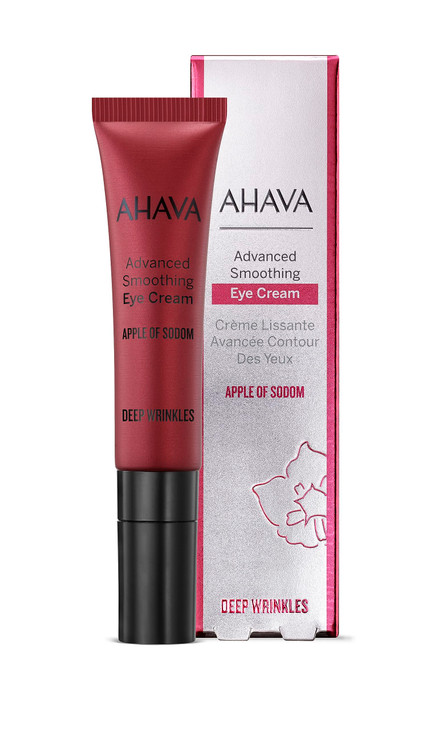 AHAVA Apple of Sodom Advanced Smoothing Eye Cream - Help Recontour & Replump Skin Delicacy and Smoothes Deep Wrinkles around Eyes, Plump-up Eye Hallo