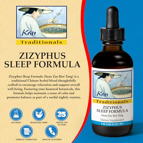 Kan Herbs - Traditionals- Zizyphus Sleep Formula 2 oz