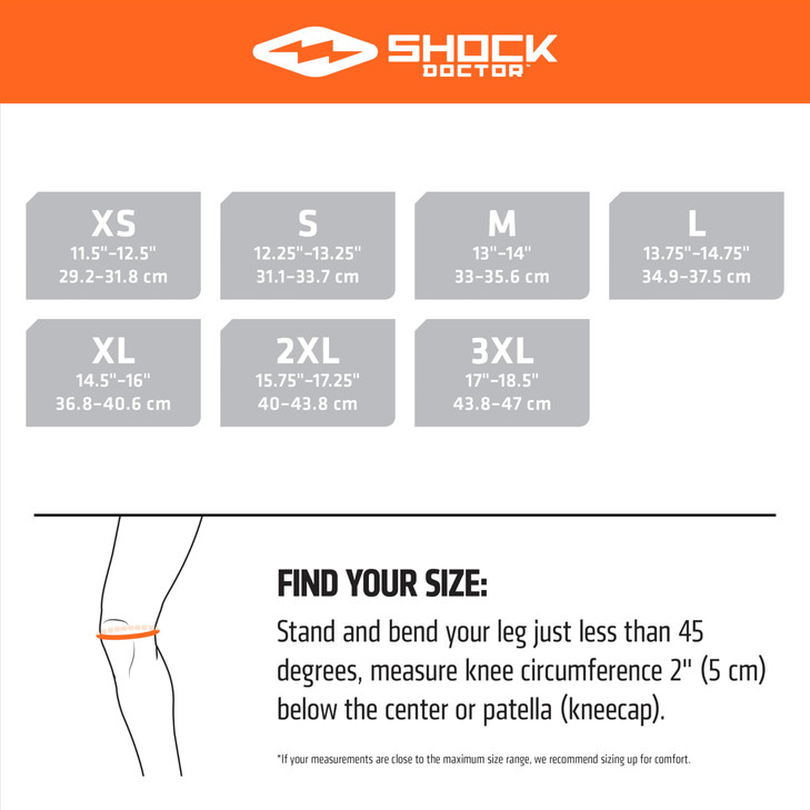 Shock Doctor Knee Brace Support, Compression Sleeve w/side Stabilizers, Patellar Support, Meniscus Injuries, Ligament Sprains, Knee Sleeve, Knee Brac