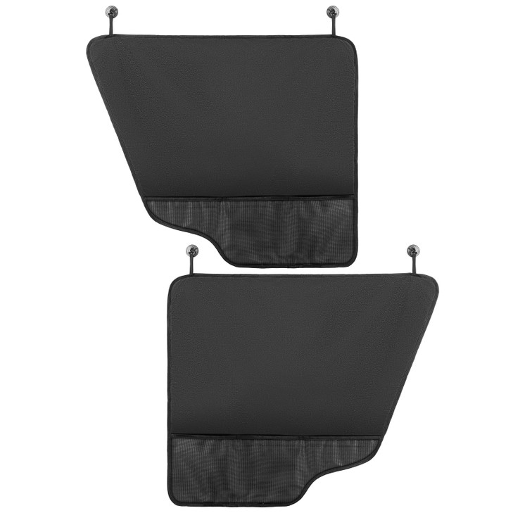 fidozen Dog Car Door Protector - 2 Pack Durable & Universal Fit Anti-Scratch Waterproof Vehicle Door Covers, Guards Your Car from Dog Scratching, Ess