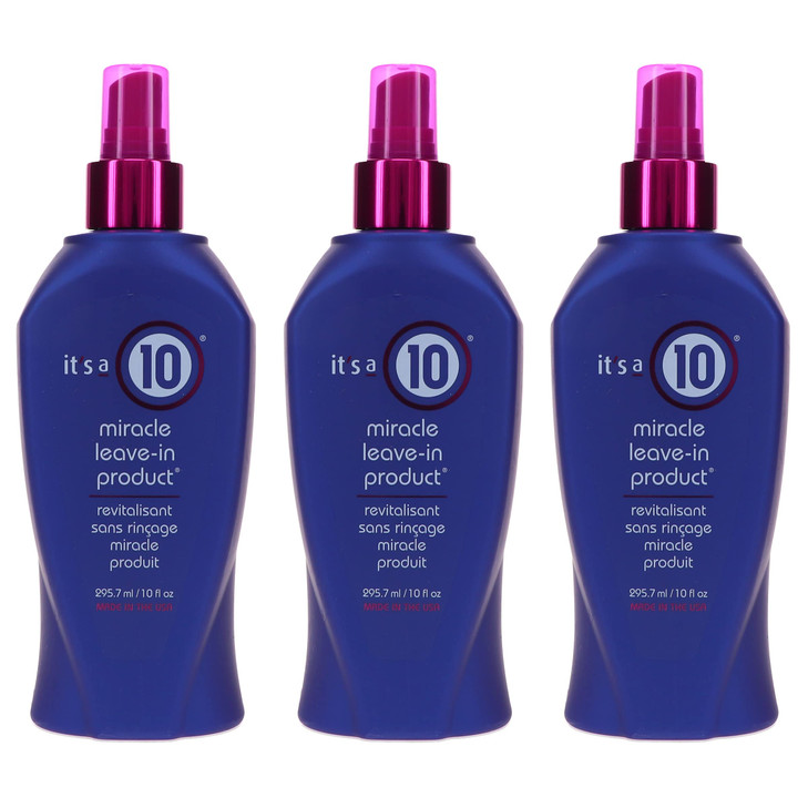 It's a 10 Haircare Miracle Leave-In product, 10 fl. oz. (Pack of 3)