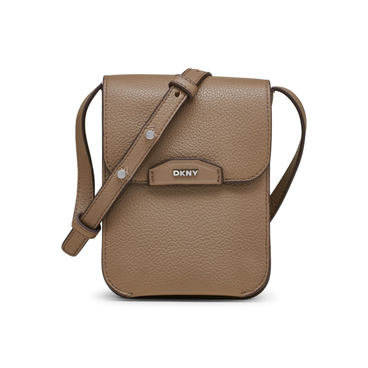 DKNY Women's Handbags Phone Crossbody,shitake,1 size
