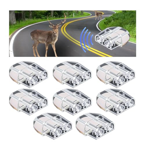 Deer Whistles for Car, Deer Warning Repellent Devices with Vehicles, Deer Repellent Devices Animal Alert Horn for Cars, Deer Whistles Warning Devices