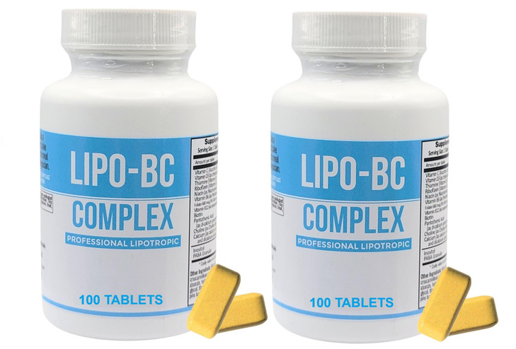 Legere Pharmaceuticals Lipo BC Complex 100 Tablets (2 Pack) 200 Tablets Total