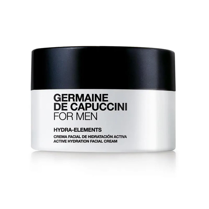 Germaine de Capuccini | FOR MEN - Hydra Elements Moisturizer - Moisturizer face cream for men - Formulated for men skin, often aggravated by shaving