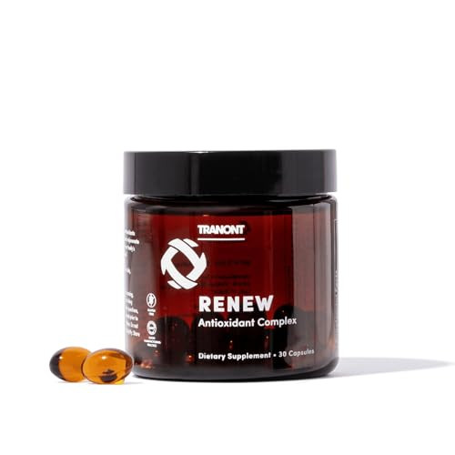 Tranont Renew - Antioxidant Complex for Vitality & Wellness | Vitamin E Tocotrienols & Geranylgeraniol | Supports Healthy Cellular Function, Joint He