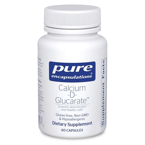 Pure Encapsulations Calcium-D-Glucarate | Supplement to Support Cellular Health in The Liver, Lungs, Breast, and Colon* | 60 Capsules