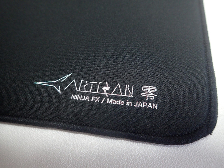 Artisan Ninja FX Zero Mid X-Large Black Gaming Mouse Pad, 19.29 x 16.54 Inches, Polyester