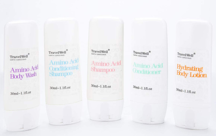 Travelwell Travel Size Body Lotion - Hotel & Motel Amenities Lotion Bulk 200 - Paraben-Free Unscented Formula & Toiletries Set - Cruelty-Free Product