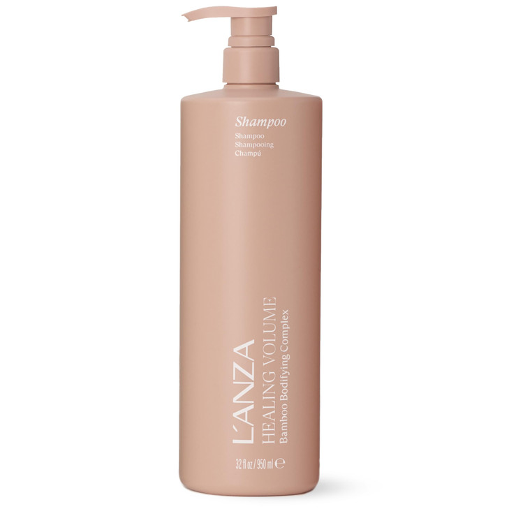 L'ANZA Healing Volume Thickening Shampoo, Boosts Shine, Volume, and Thickness for Fine and Flat Hair, Rich with Bamboo Bodifying Complex and Keratin