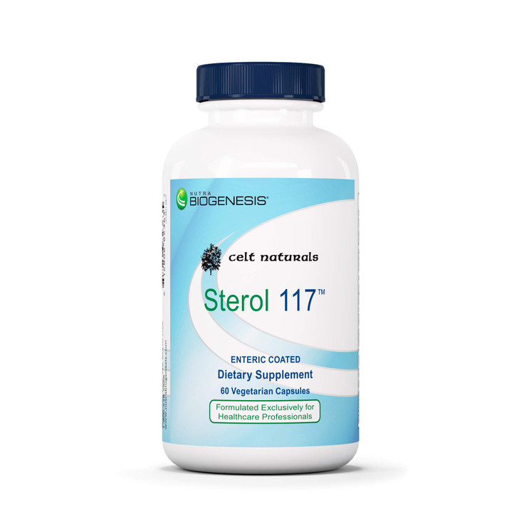 Nutra BioGenesis Sterol 117 - Plant Sterols Supplement, Phytosterol Supplement for Men & Women, Health & Wellness Support with Beta Sitosterol - 60 V