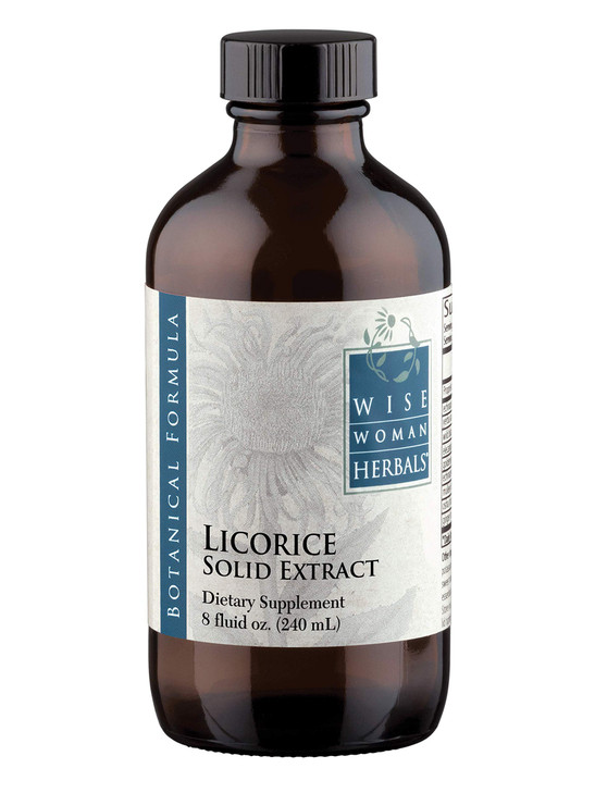 Wise Woman Herbals Licorice Root Solid Extract 4:1, Alcohol-Free, Herbal Digestive & Stomach Comfort, Adrenal Balance, Immune & Respiratory Support,