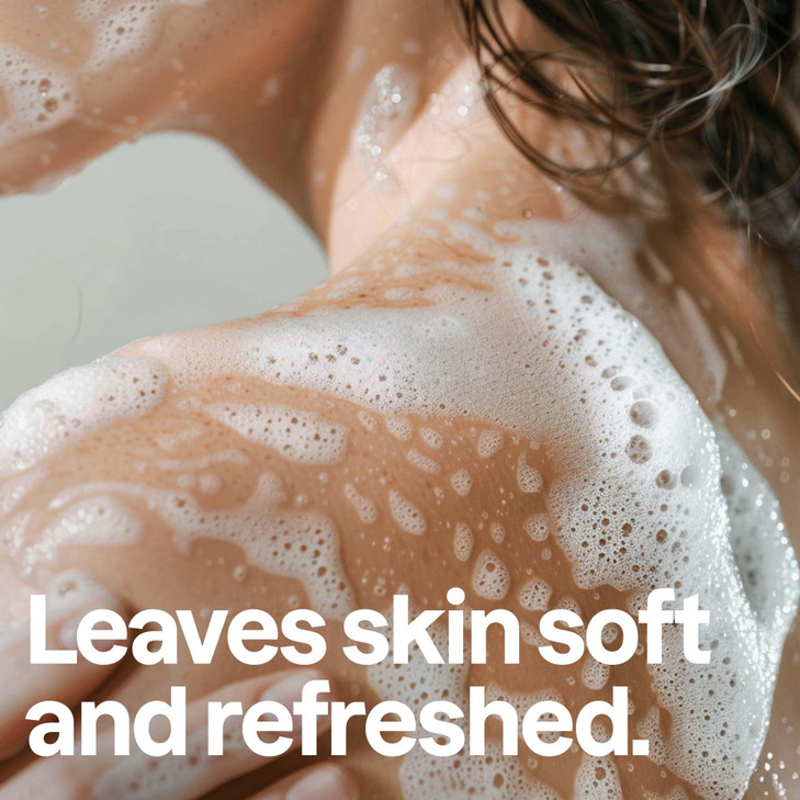 ATTITUDE Body Wash, EWG Verified Shower Gel, Dermatologically Tested, Plant and Mineral-Based, Vegan Personal Care Products, Extra Gentle, Unscented,