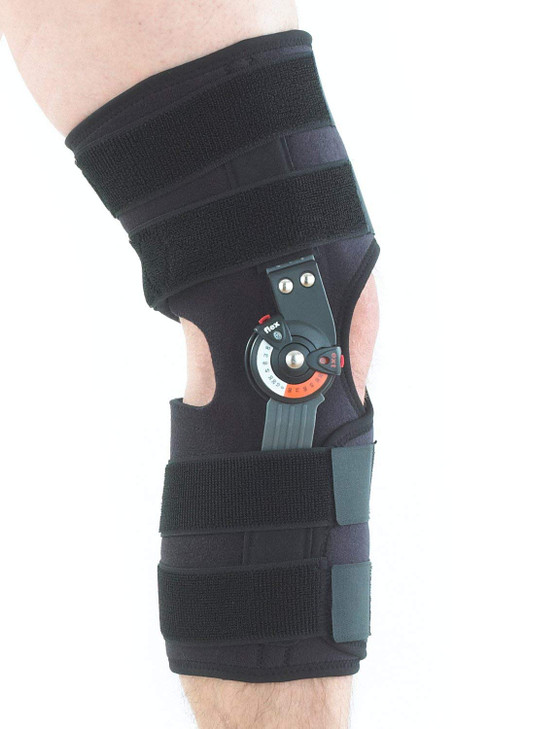 Neo-G Hinged Knee Brace, Firm Support - Adjustable Dials for Tendon Strains, Ligament Strains, ACL, Arthritis, Joint Pain, Injury Recovery - Open Pat