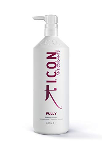 I.C.O.N. Fully Antioxidant Shampoo, Cleanses & Moisturizes, Ideal for Fine Hair, Volumes & Strengthens Strands, 33.8 oz
