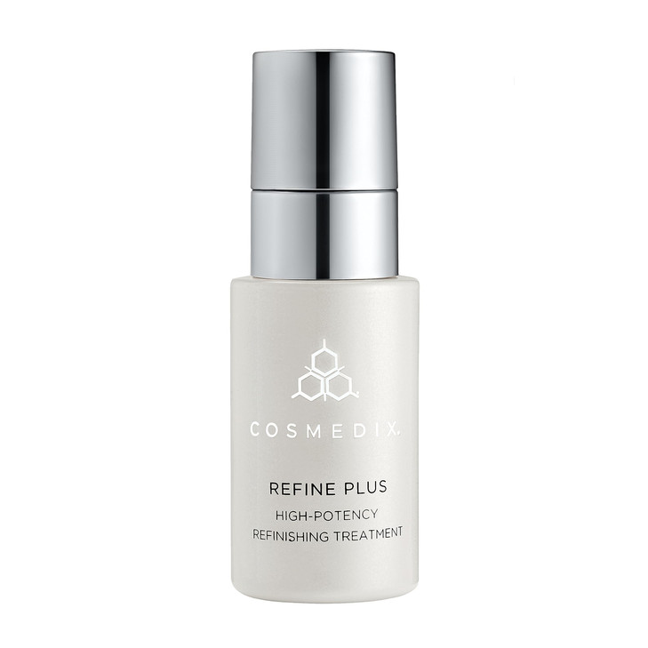 COSMEDIX Refine Plus, High Potency Anti-Aging Treatment for Face - PM Night Facial Peel for Acne Scars, Dark Spots, Fine Lines & Hyper-Pigmentation w