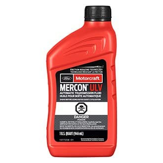 MOTORCRAFT Mercon Ultra Low Viscosity Fluid Automatic Transmission Fluid for 2017 F-150, Black